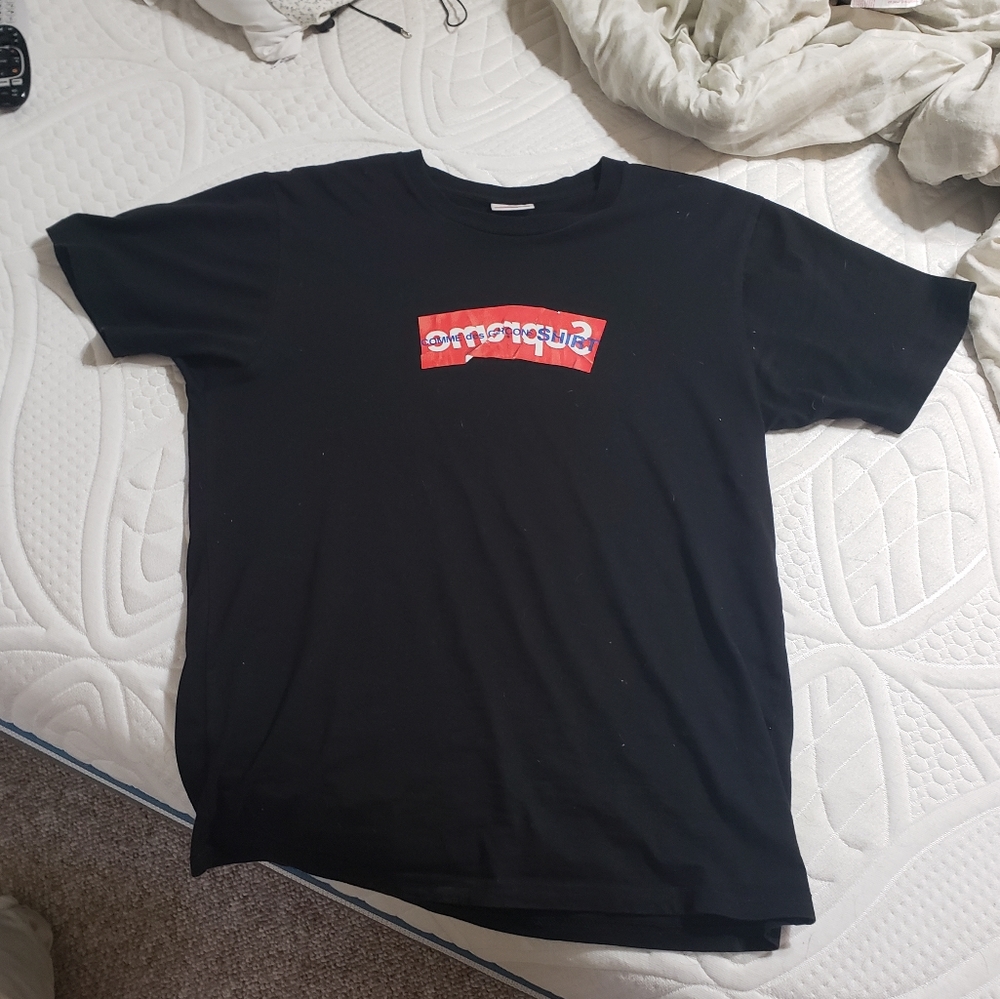 Supreme x Comme de Garcòns Box Logo Tee